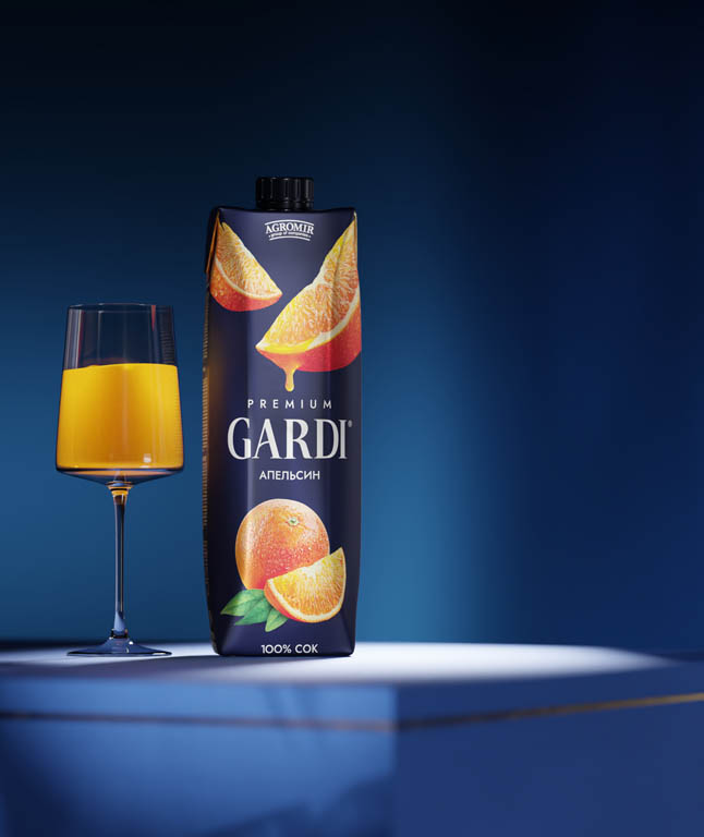 Финальные кадры 3D ролика GARDI